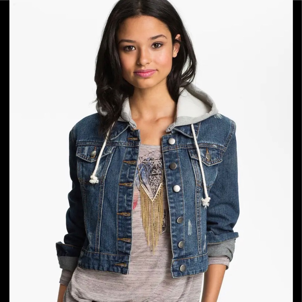 Sweatshirt Jean Jacket